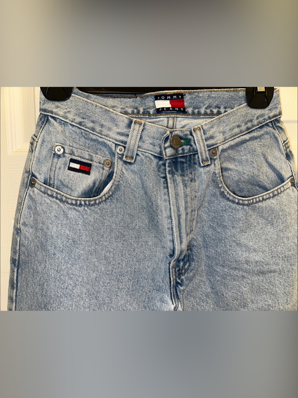 Tommy Hilfiger women Pale Blue Straight Leg Jeans